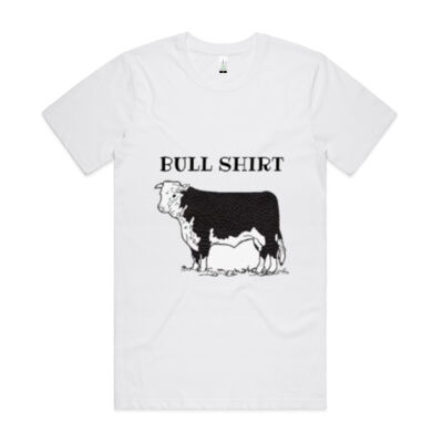Bull Shirt  Organic Cotton Unisex Tee Thumbnail